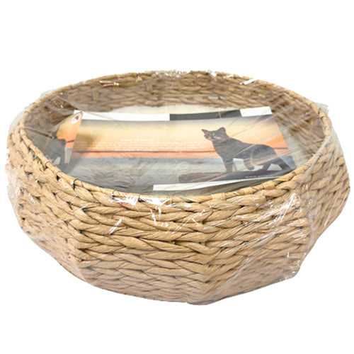 Petpals, Cozy Nest Natural Aesthetic, Handwoven, Sustainable, Eco-Friendly Pet Bed