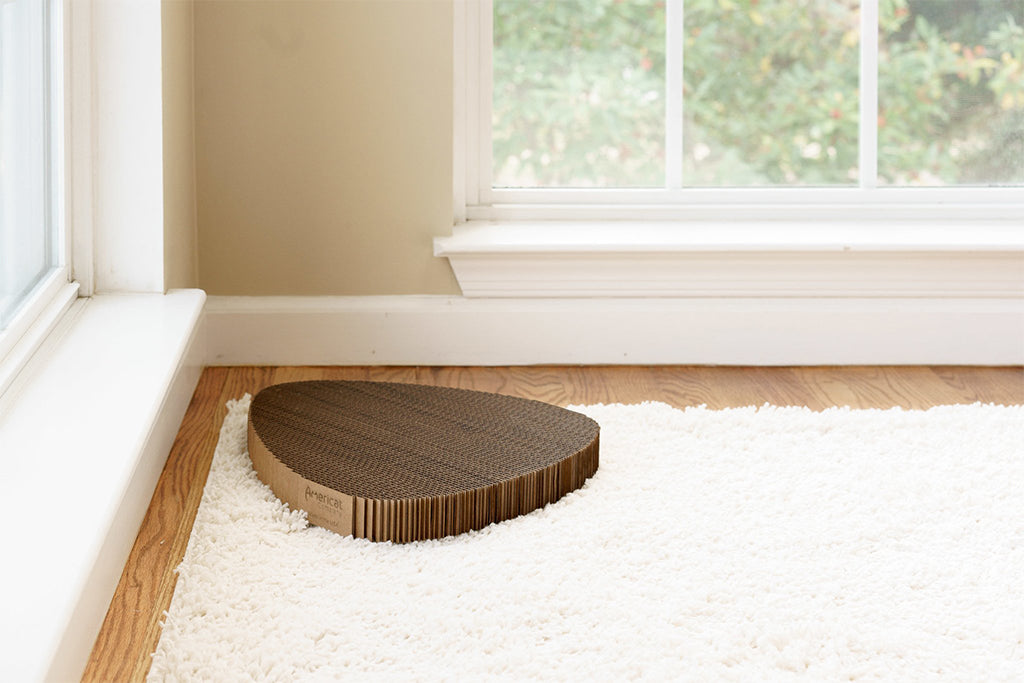 Cat Scratching Pad: Cornerstone Shape