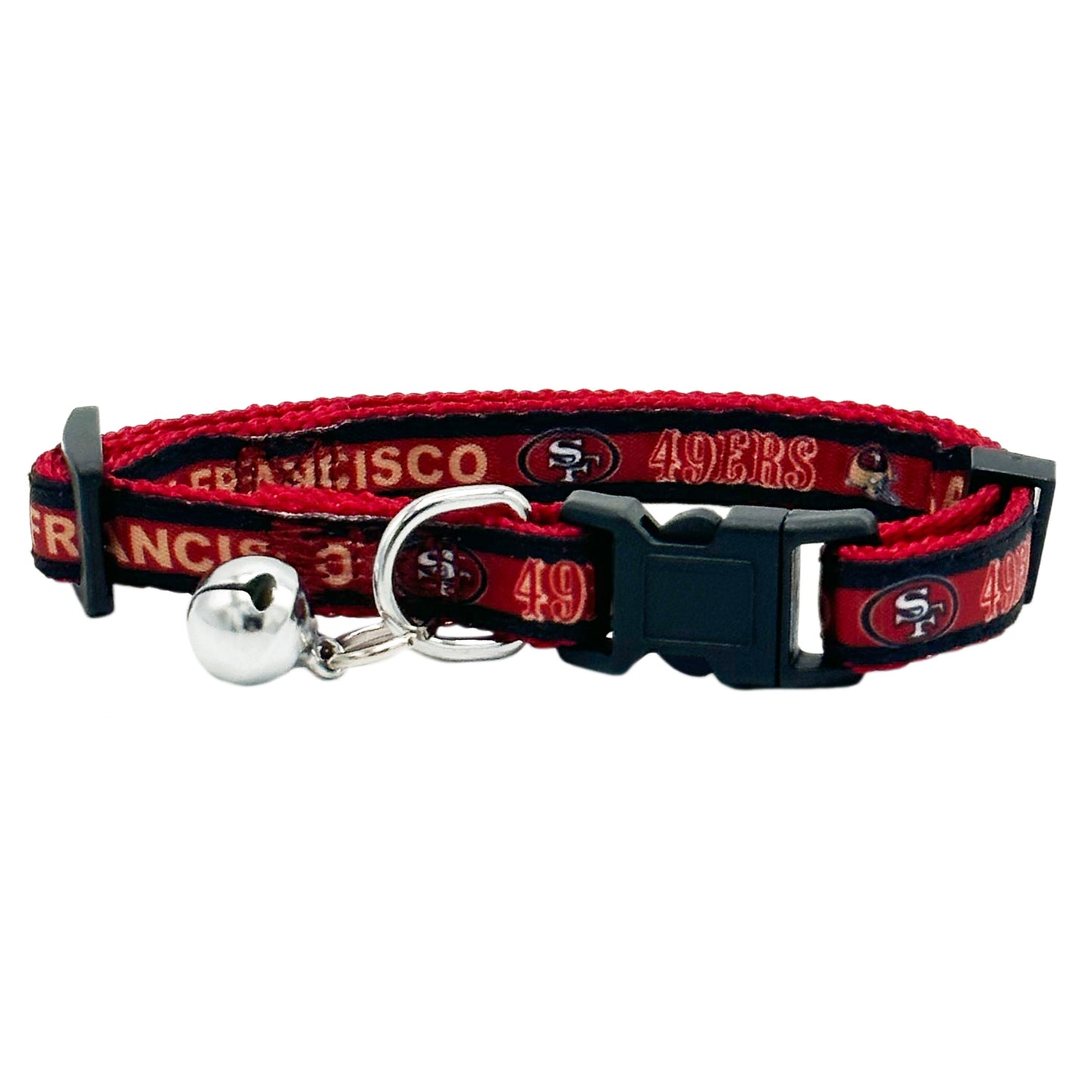 SAN FRANCISCO 49ERS SATIN CAT COLLAR