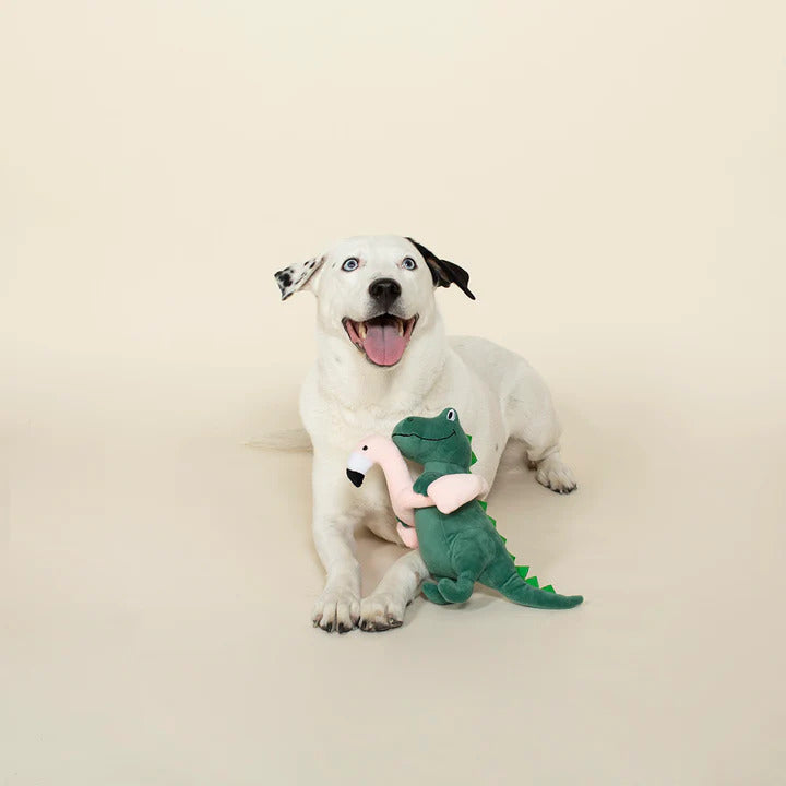 PetShop by Fringe Studio Pool Time Rex Plush Dog Toy
