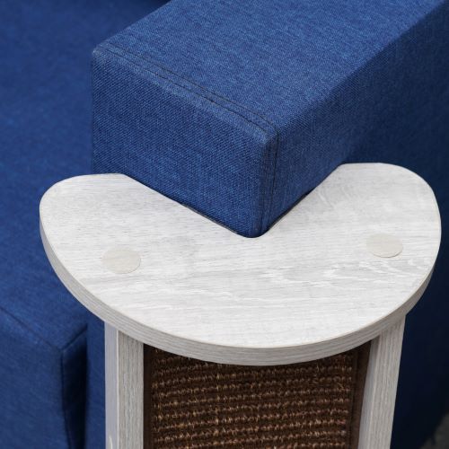 Wafer Corner 2-Pack Sofa Protector with Cat Scratcher