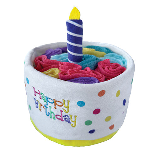 fouFIT Hide 'n Seek Birthday Cake Snuffle Toy - Case of 3