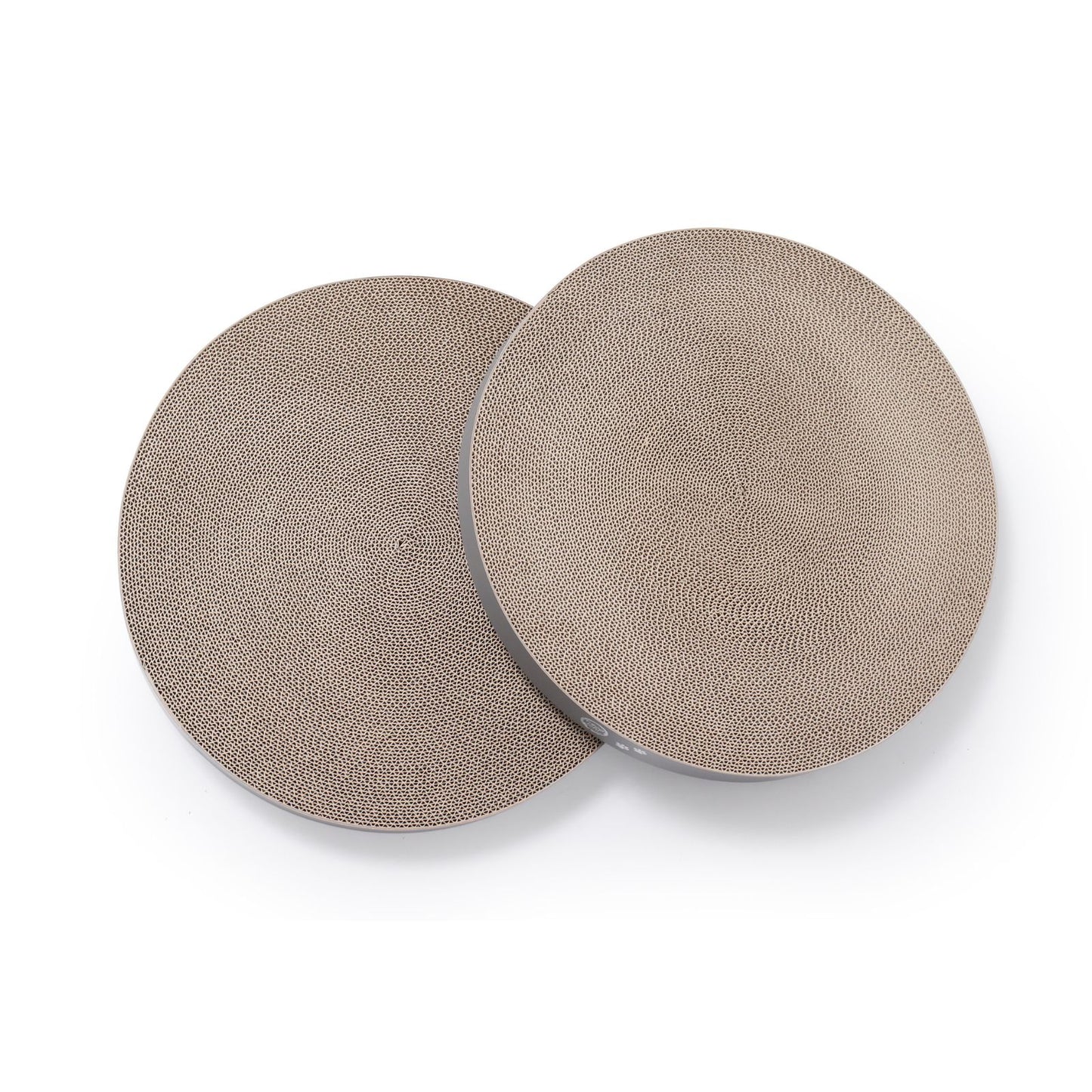 Cozy Cat Scratcher Bowl Replacement Pad XL (Hologram Gray, 2 pack)