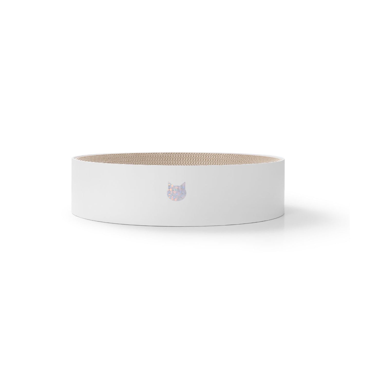 Cozy Cat Scratcher Bowl XL (Hologram White)