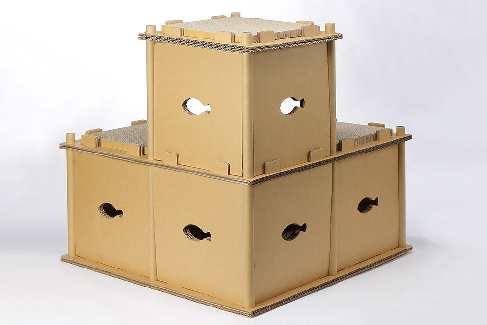 Feline Fortress Cat House