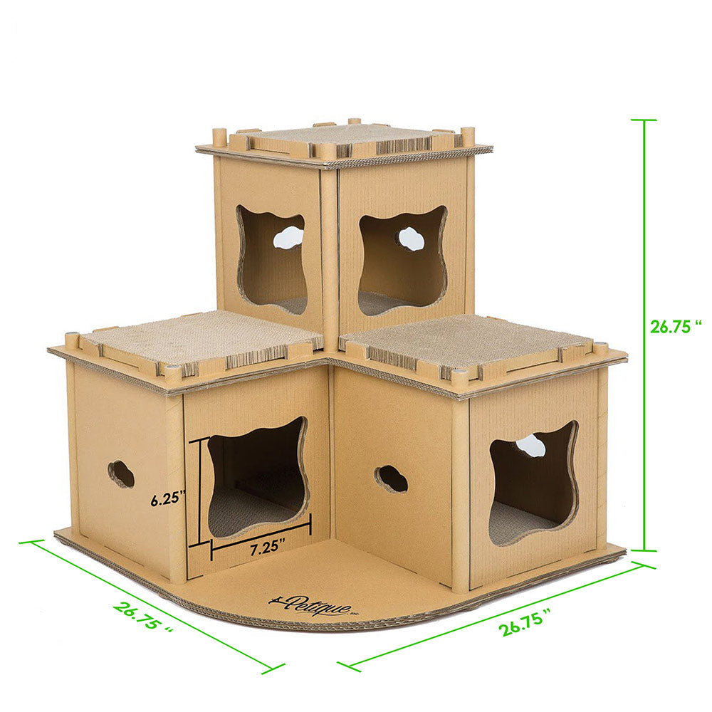 Feline Fortress Cat House