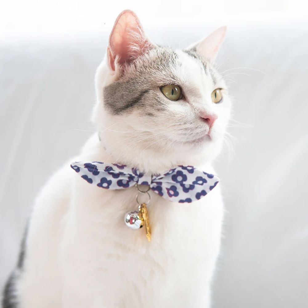 Touchcat Miss-Daisy Designer Cat Collar - Navy