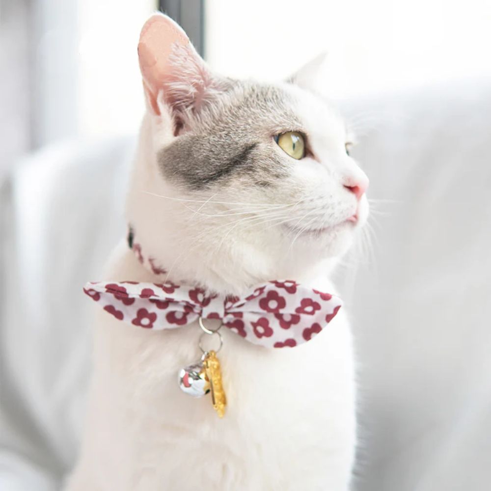 Touchcat Miss-Daisy Designer Cat Collar - Red
