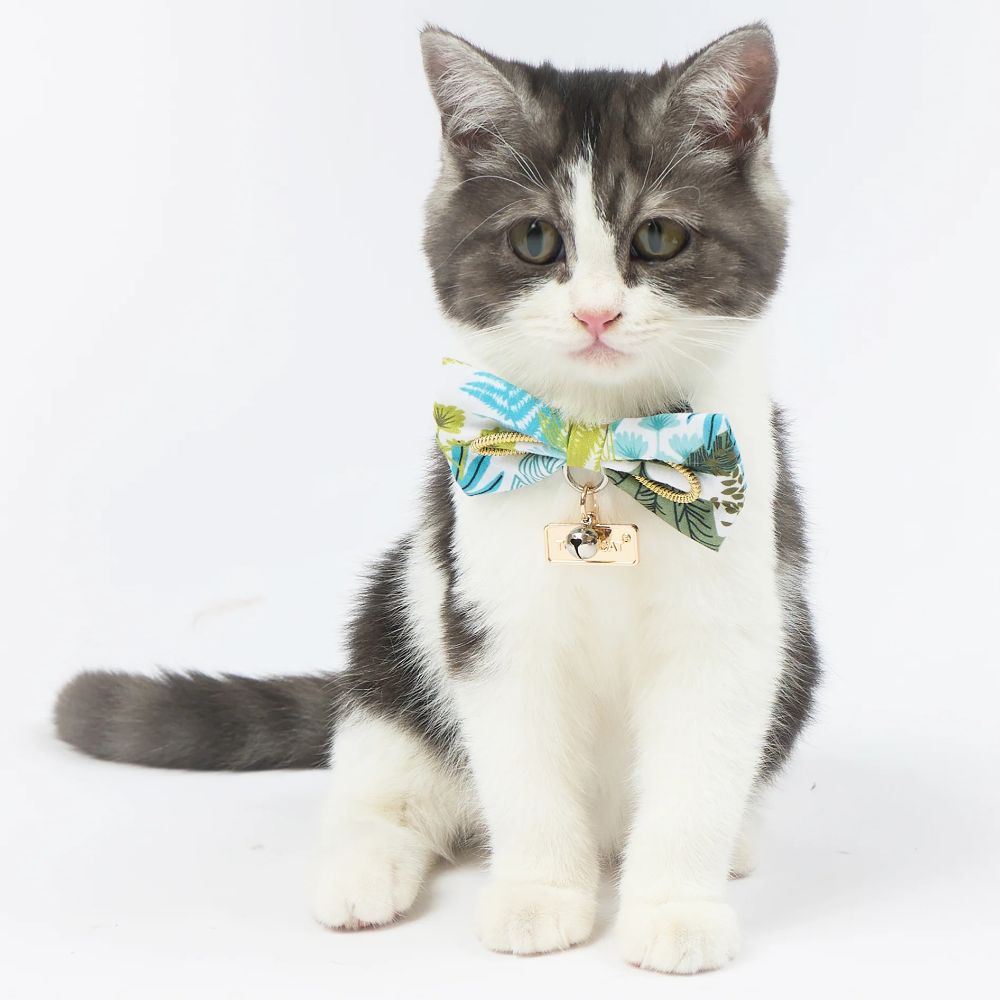 Touchcat Tropical Patterned Designer Cat Collar