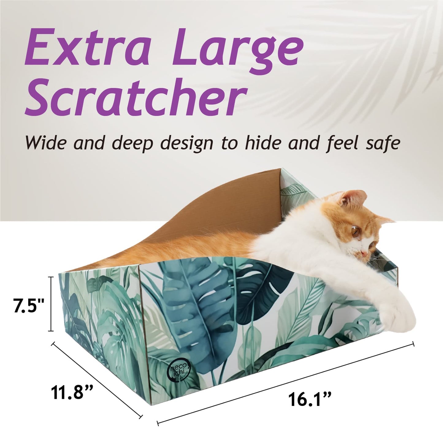 Hideaway Cat Scratcher Box (Go Green)