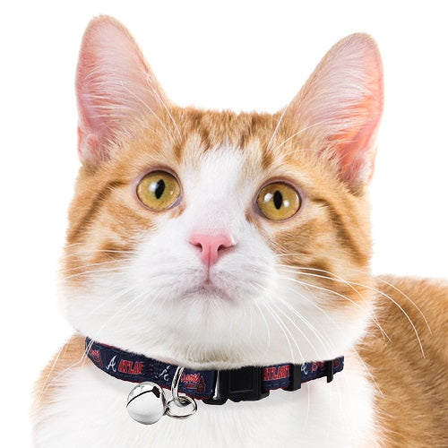 ATLANTA BRAVES SATIN CAT COLLAR