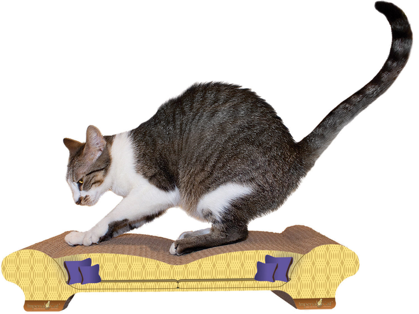Scratch 'n Shapes Love Seat Sofa Scratcher