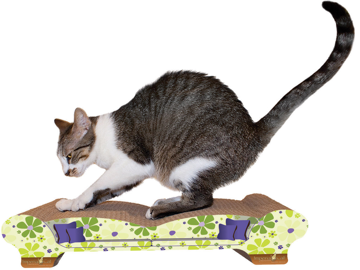 Scratch 'n Shapes Love Seat Sofa Scratcher