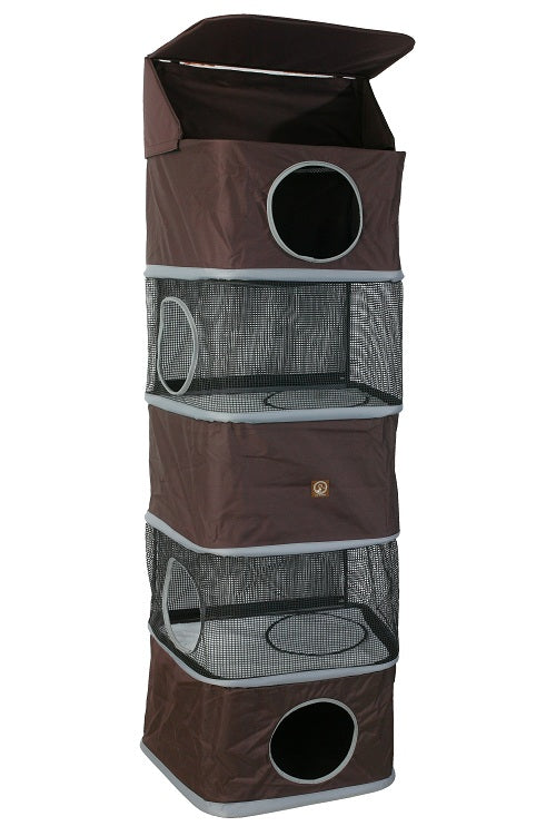All-in-One Portable Cat Activity Tower (Five Storey)