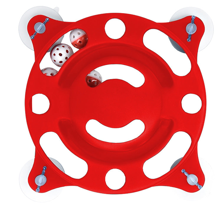 Pet Life'Sticky-Swipe' Interactive Suction Cup Kitty Cat Toy