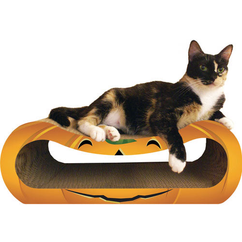 Scratch 'n Shapes Squished Pumpkin (2-in-1) Scratcher
