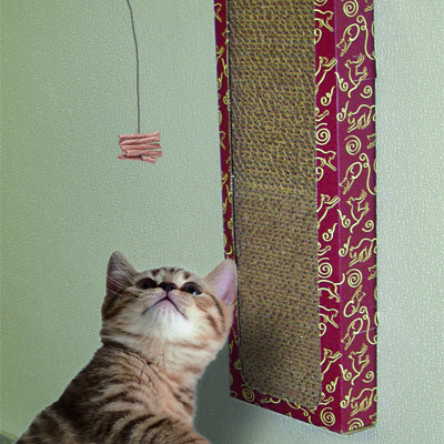 Cat Dancer Wall Scratcher & Play Station