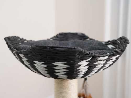 Petpals Ace Natural Aesthetic, Handwoven, Eco-Friendly, Sustainable Large Cat Tree