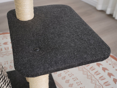 Petpals Ace Natural Aesthetic, Handwoven, Eco-Friendly, Sustainable Large Cat Tree