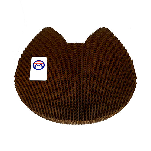 Cat Scratching Pad: Cat Head Shape