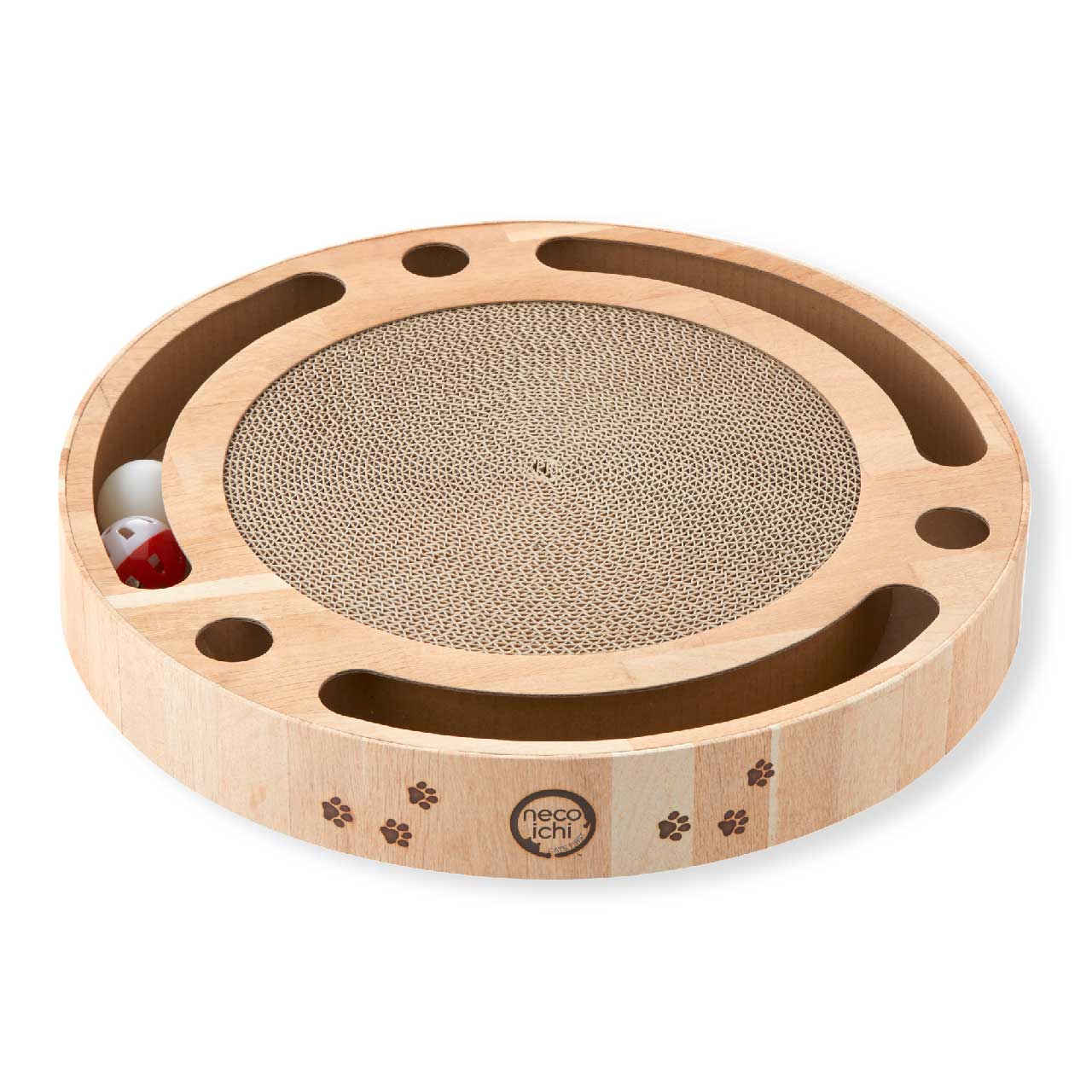 Interactive Track Ball Cat Scratcher
