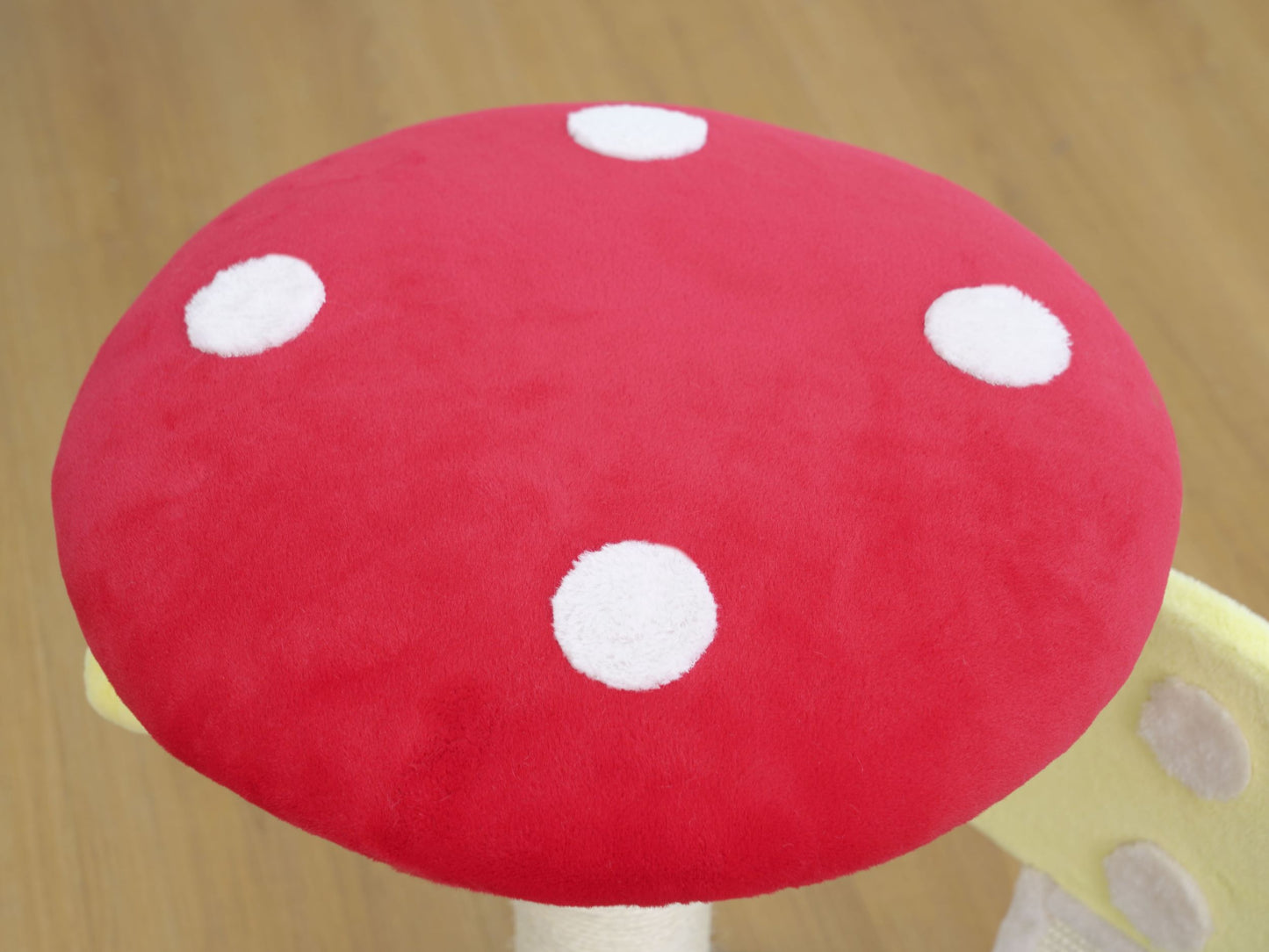 PetPals Apartment-Sized Magical Mushroom Cat Perch - 20"H, 2 Level, Medium, Moultrie