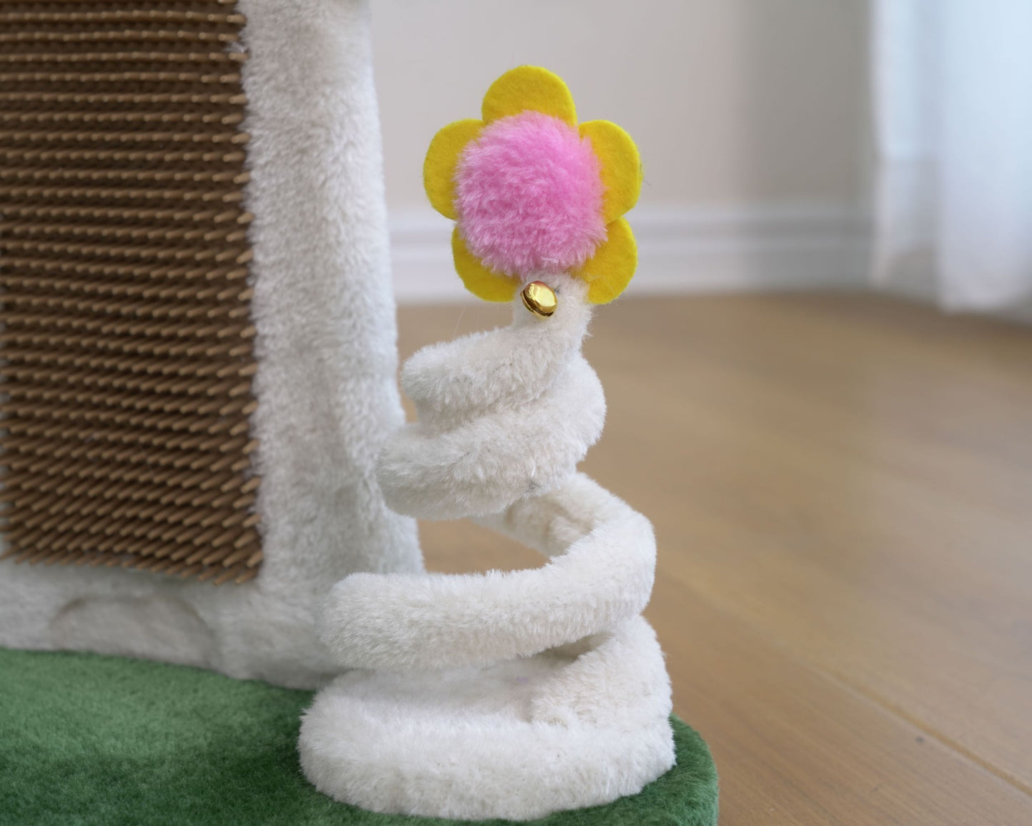 PetPals Apartment-Sized Magical Mushroom Cat Perch - 20"H, 2 Level, Medium, Moultrie