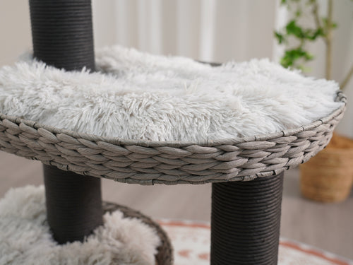 Petpals Tundra Natural Aesthetic, Handwoven, Sustainable Large Cat tree