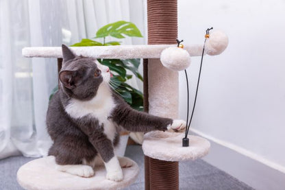 Petpals Quartz Handwoven, Eco-Friendly, Sustainable Medium Cat Tree