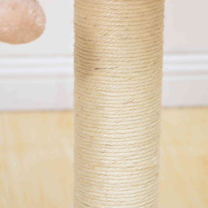 Petpals Lookout Natural Aesthetic, Handwoven,Sustainable Cat Tree
