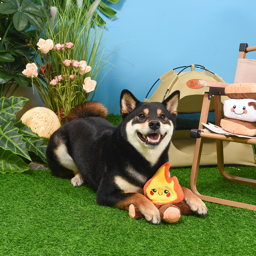 Camping Pups - Campfire