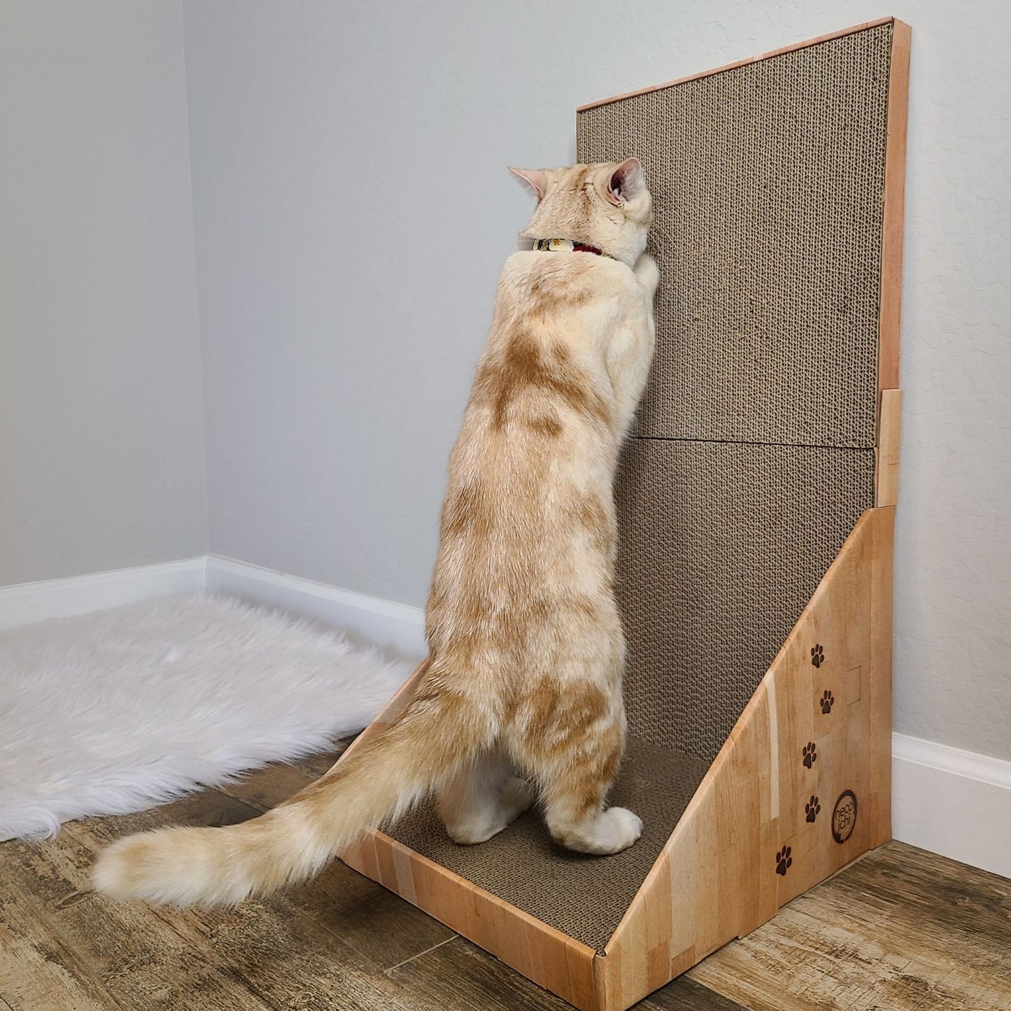 Stretch & Scratch Wall Cat Scratcher