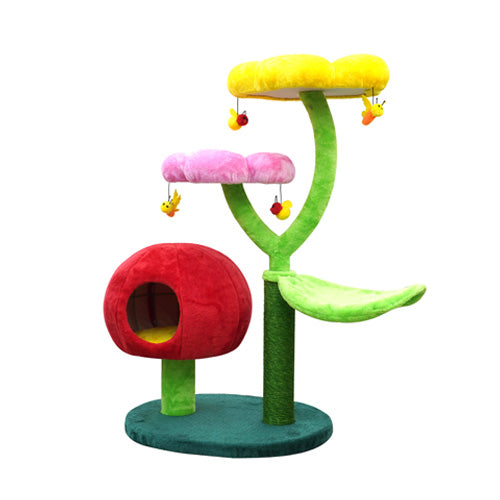 Catry Cat Tree - Gumdrop All-in-1, Whimsical cat tree and condo