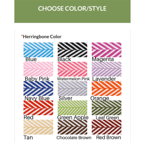 Herringbone Cat Collars -- 15 colors - Breakaway Buckle