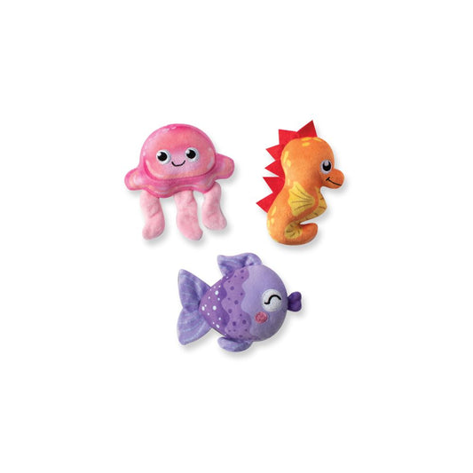 It's A Water-ful Life Small Plush Dog Toy Set of 3