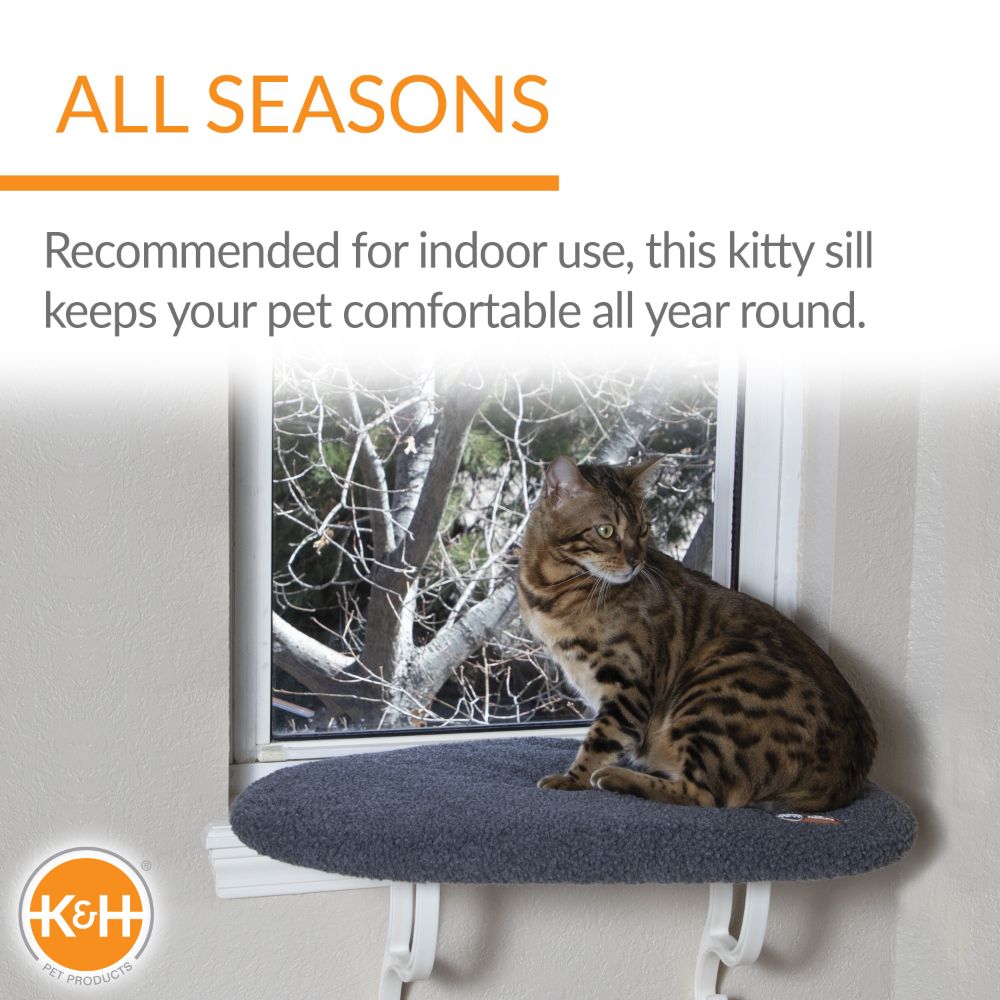 K&H Fleece Kitty Sill