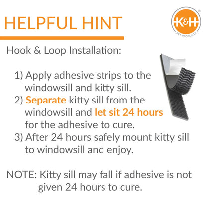 K&H Fleece Kitty Sill