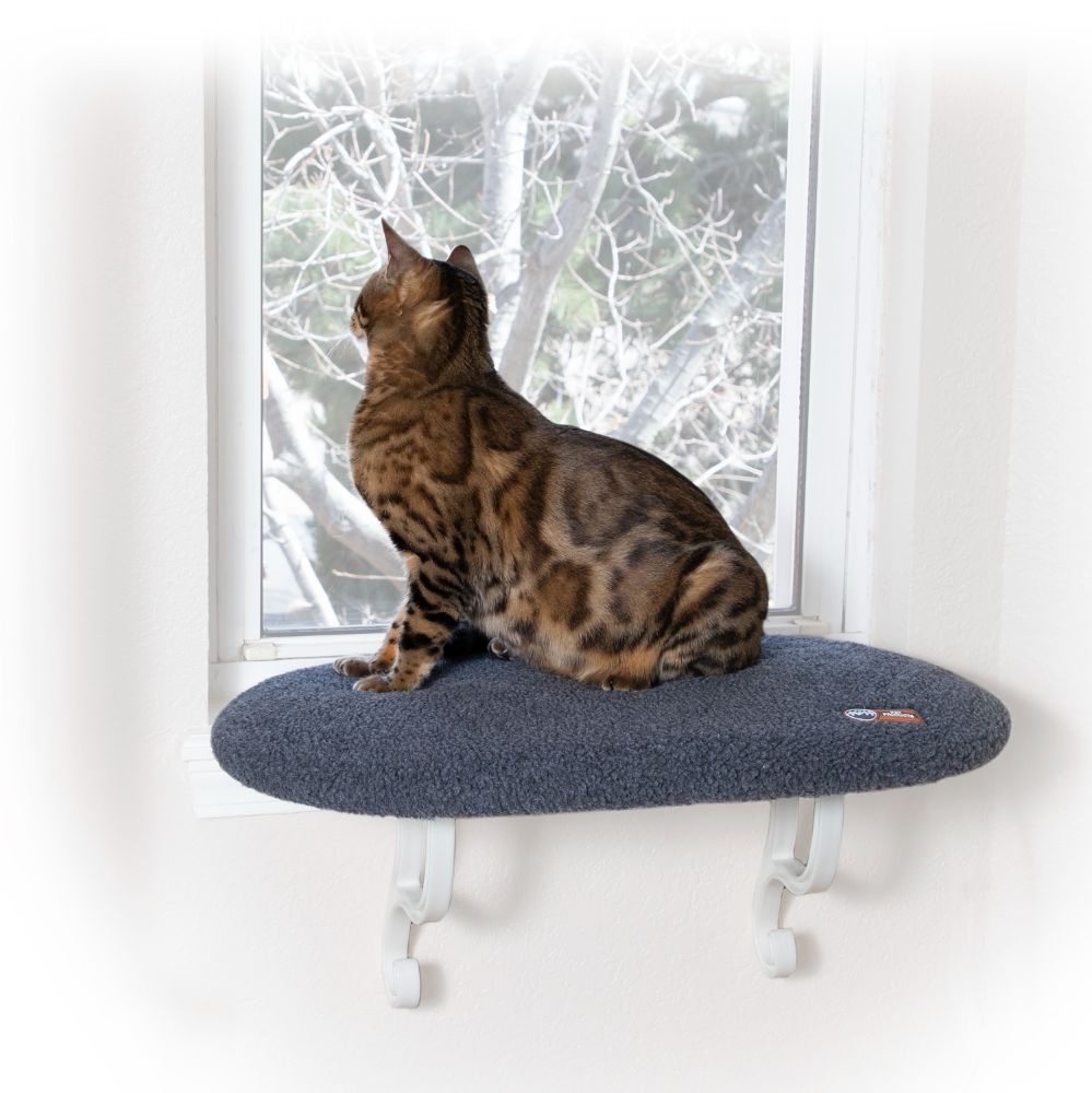 K&H Fleece Kitty Sill