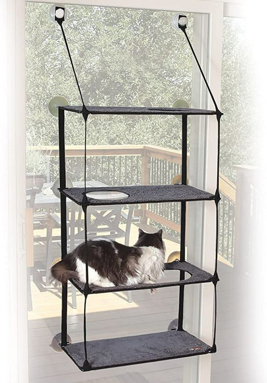 K&H Ez Mount Triple/Quad Stack Gray