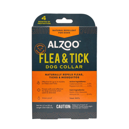 ALZOO Plant-Based F&T Collar (For Cats & Dogs)