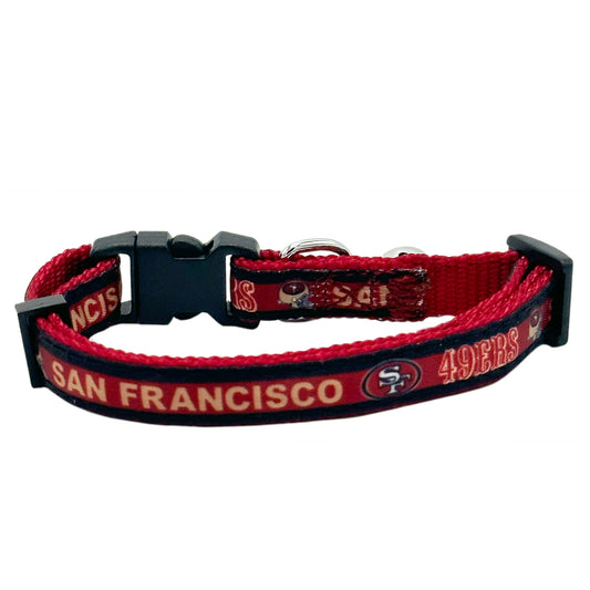 SAN FRANCISCO 49ERS SATIN CAT COLLAR