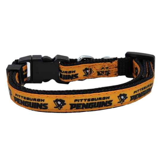 PITTSBURGH PENGUINS SATIN CAT COLLAR