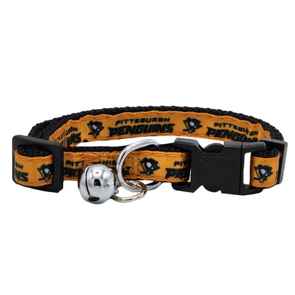 PITTSBURGH PENGUINS SATIN CAT COLLAR