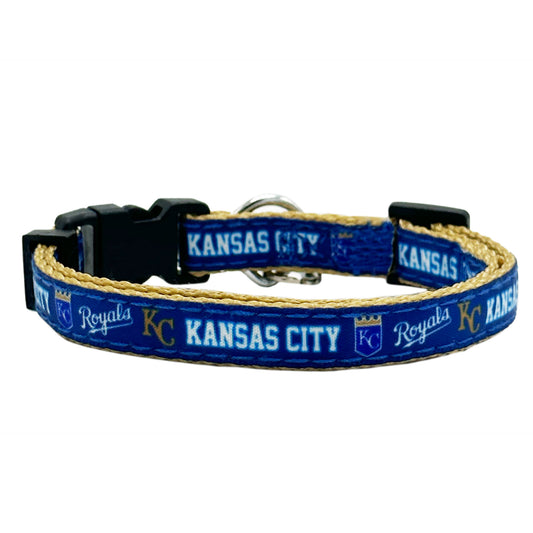 KANSAS CITY ROYALS SATIN CAT COLLAR