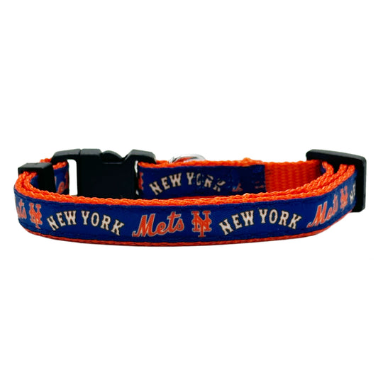 NEW YORK METS SATIN CAT COLLAR