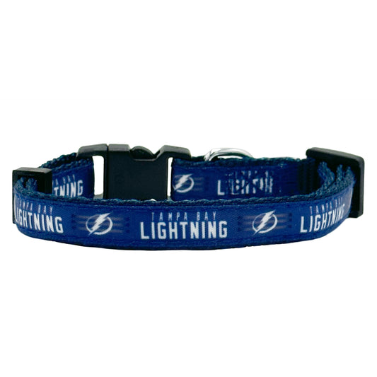 TAMPA BAY LIGHTNING SATIN CAT COLLAR