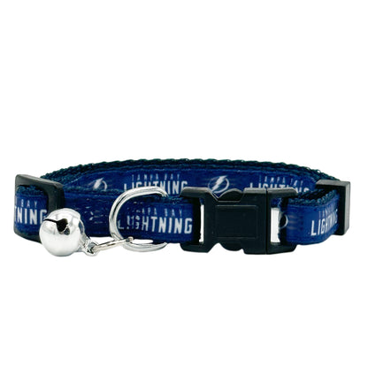 TAMPA BAY LIGHTNING SATIN CAT COLLAR