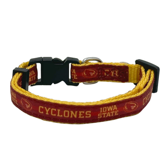 IOWA STATE SATIN CAT COLLAR