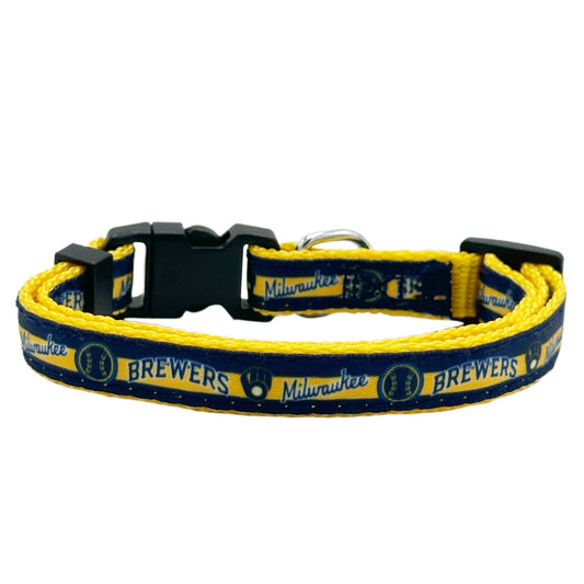 MILWAUKEE BREWERS SATIN CAT COLLAR