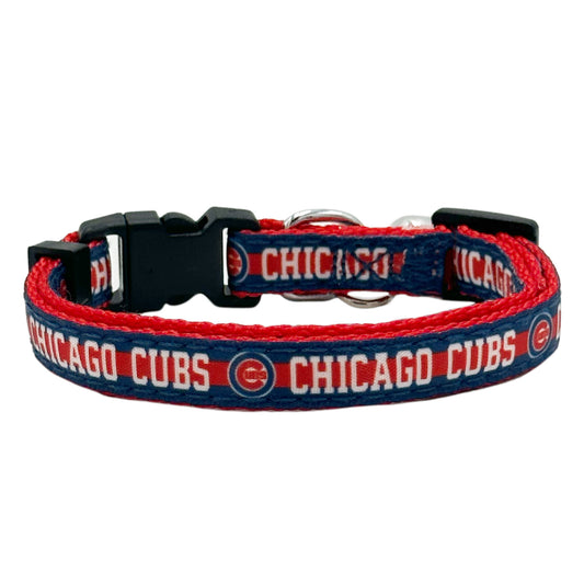 CHICAGO CUBS SATIN CAT COLLAR